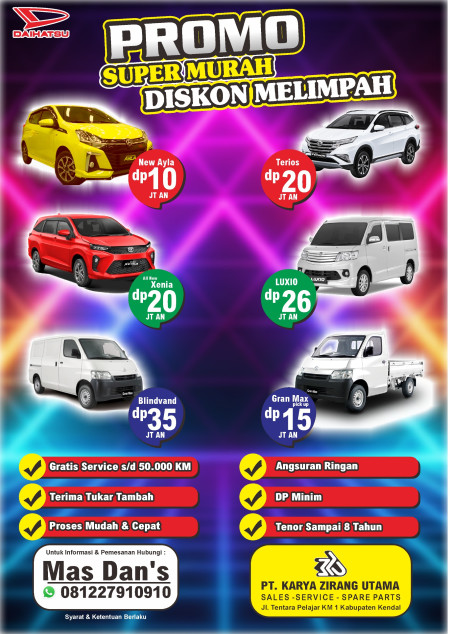 Special Promo Murah Daihatsu Kendal 2026 - Promo Daihatsu Kendal 2026